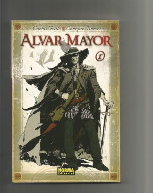 ALVA MAYOR, por Carlos Trillo y Enrique Breccia, vol 1, 224 pgs. en blanco y negro.