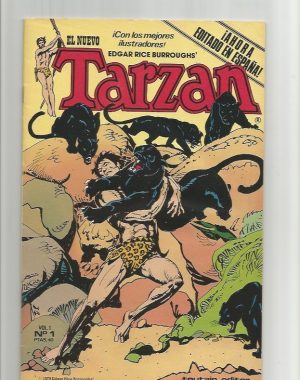 TARZAN de José Ortiz, del nº 1 al 9 (faltan el 4 y 8) c/uno 3 euros.