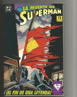 LA MUERTE DE SUPERMAN, 146 páginas a color