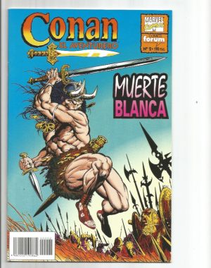 Conan el Aventurero, nº 1 al 5, están completamente nuevos.