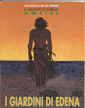 BEST COMICS, IL MONDO DI EDENA nº 34 y nº 35, por Moebius.
